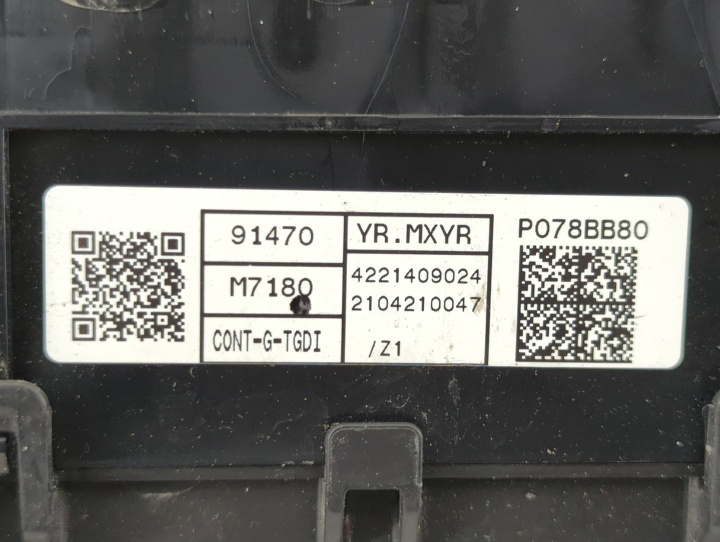 2021 Kia Forte Fusebox Fuse Box Panel Relay Module P/N:91470 M7180 Fits OEM Used Auto Parts - Oemusedautoparts1.com