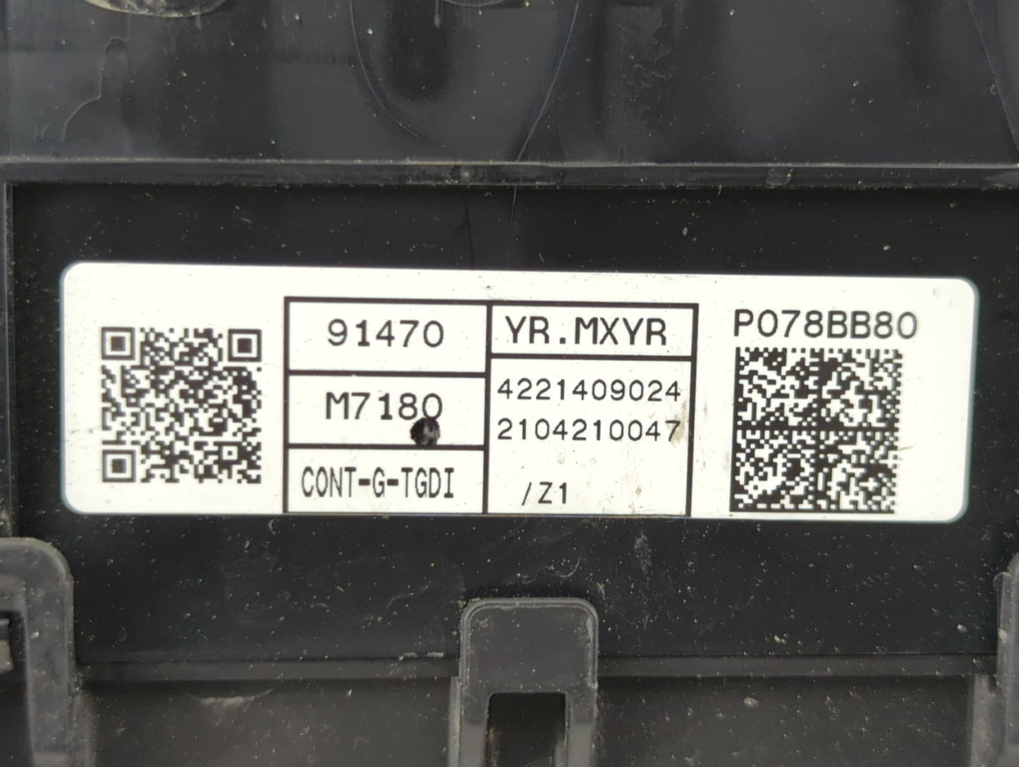 2021 Kia Forte Fusebox Fuse Box Panel Relay Module P/N:91470 M7180 Fits OEM Used Auto Parts - Oemusedautoparts1.com