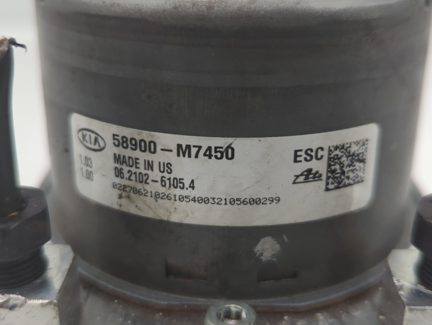 2019-2021 Kia Forte ABS Pump Control Module Replacement P/N:58900-M7450 Fits Fits 2019 2020 2021 OEM Used Auto Parts - Oemus