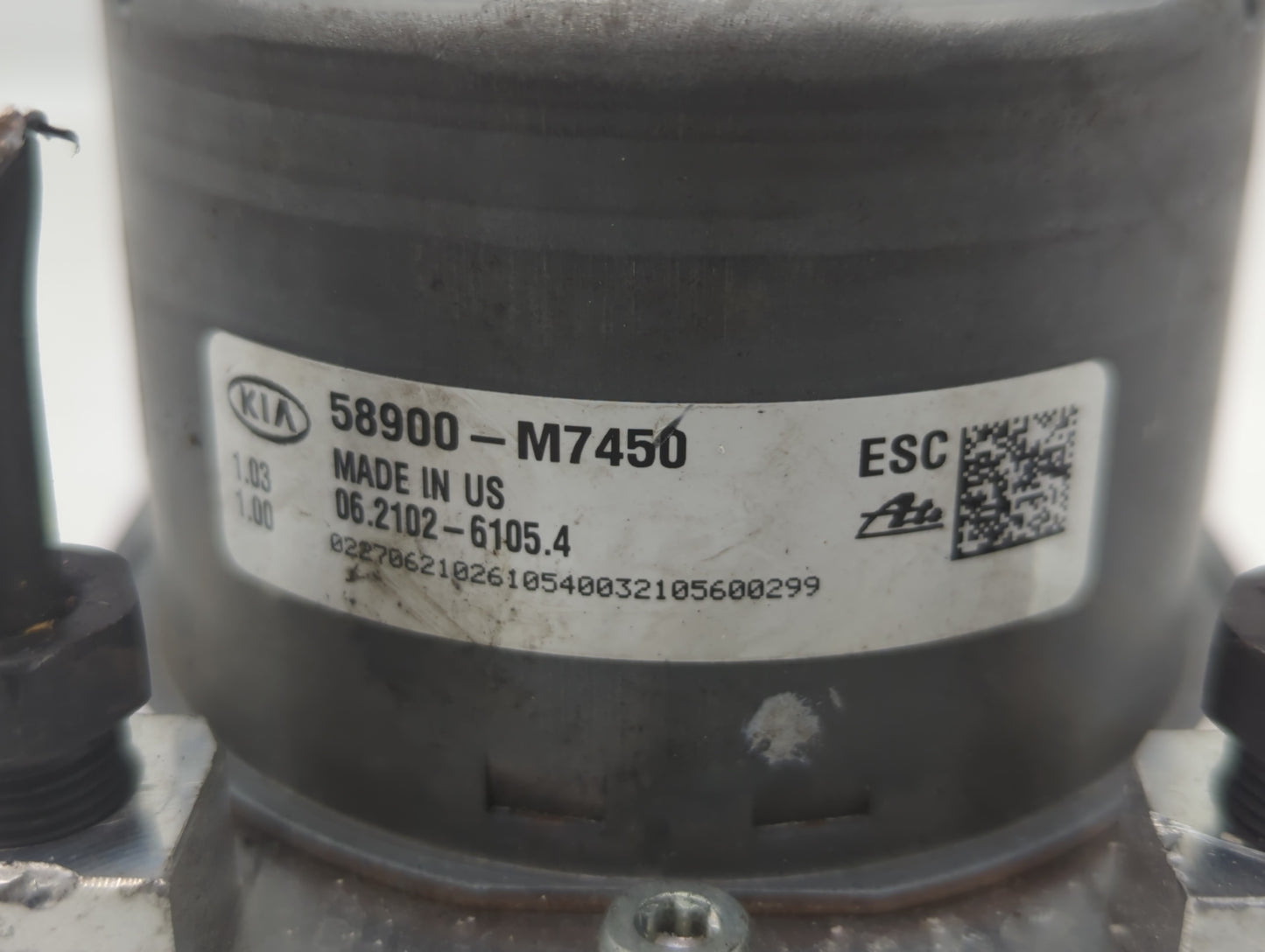 2019-2021 Kia Forte ABS Pump Control Module Replacement P/N:58900-M7450 Fits Fits 2019 2020 2021 OEM Used Auto Parts - Oemus