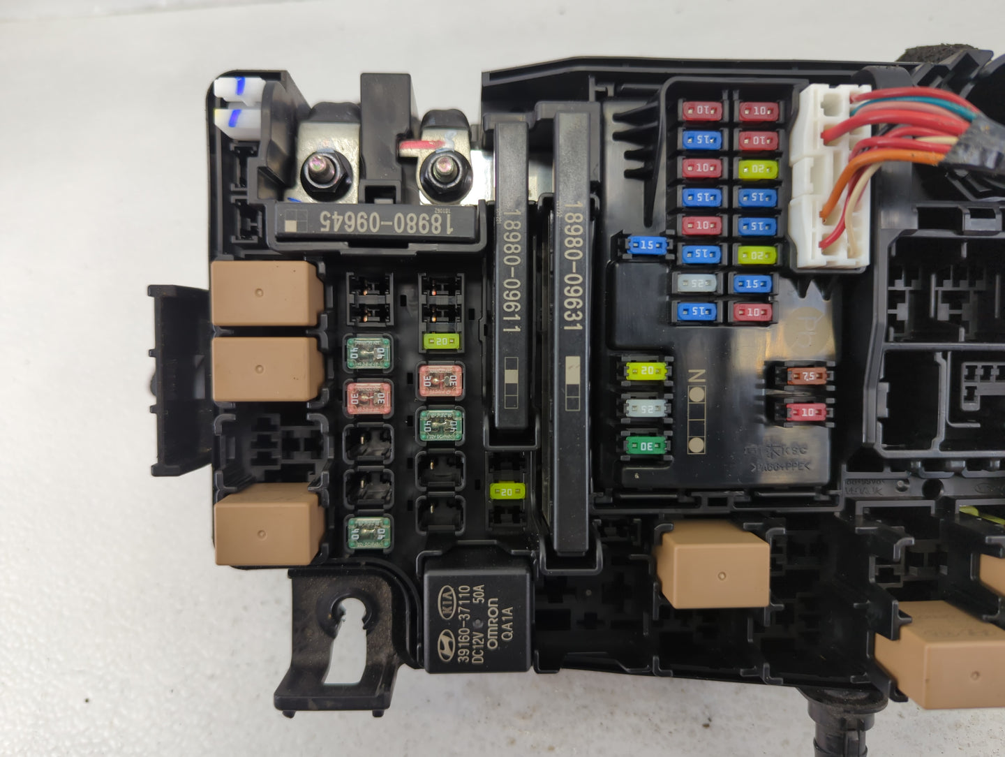 2021 Kia Forte Fusebox Fuse Box Panel Relay Module P/N:91431 M7252 Fits OEM Used Auto Parts - Oemusedautoparts1.com