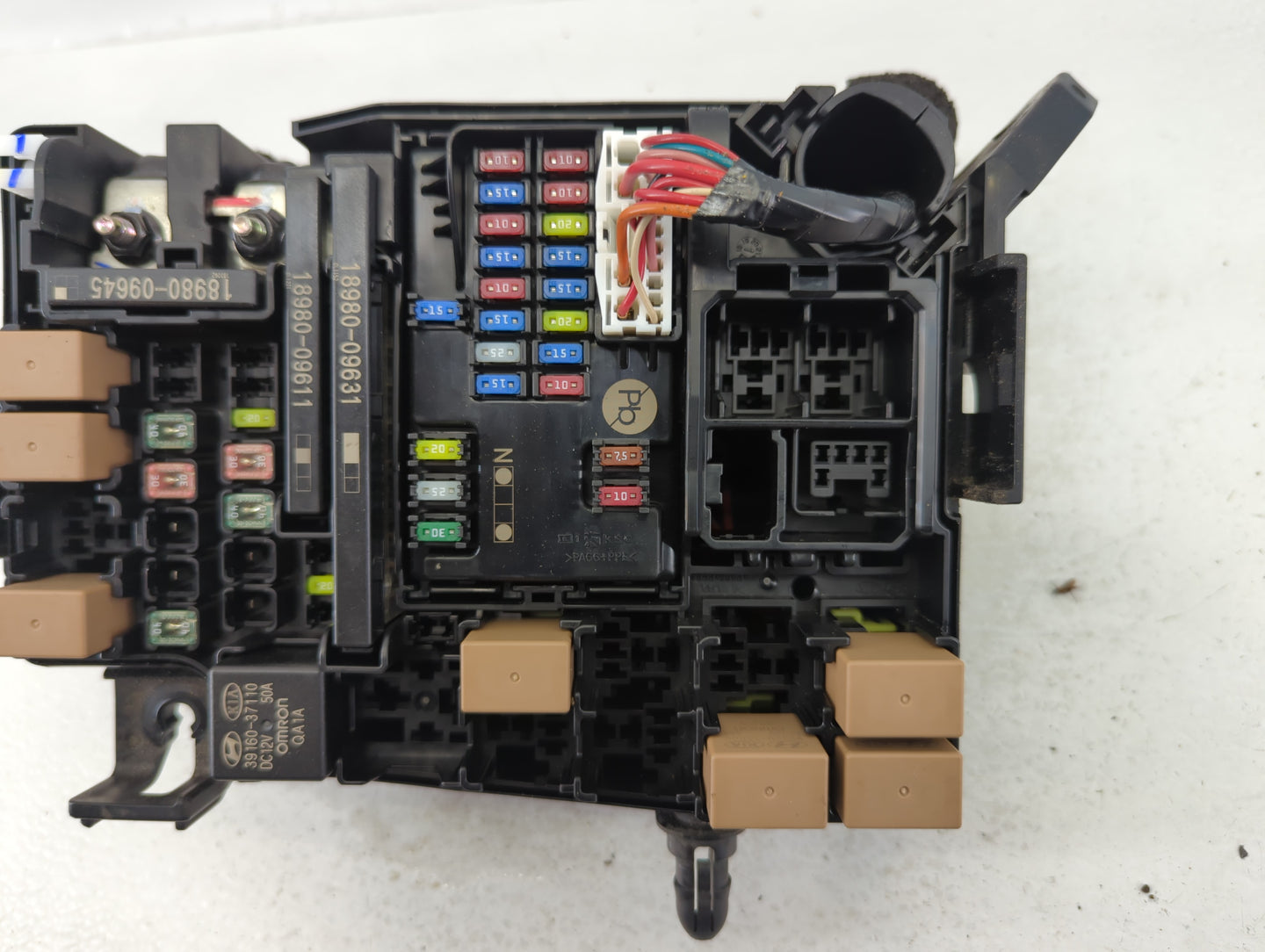 2021 Kia Forte Fusebox Fuse Box Panel Relay Module P/N:91431 M7252 Fits OEM Used Auto Parts - Oemusedautoparts1.com