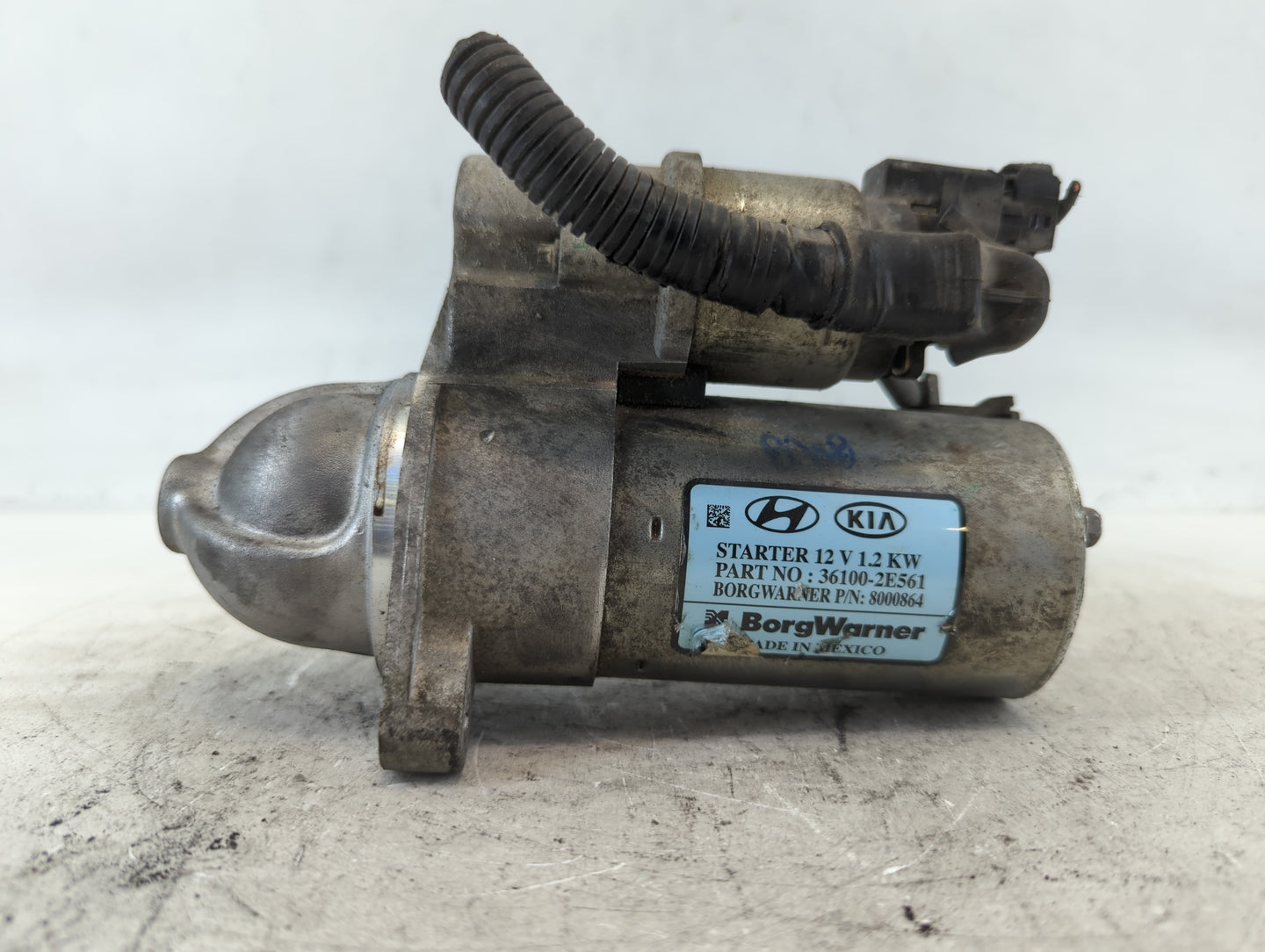 2017-2022 Kia Forte Car Starter Motor Solenoid OEM P/N:36100-2E561 Fits Fits 2017 2018 2019 2020 2021 2022 OEM Used Auto Par