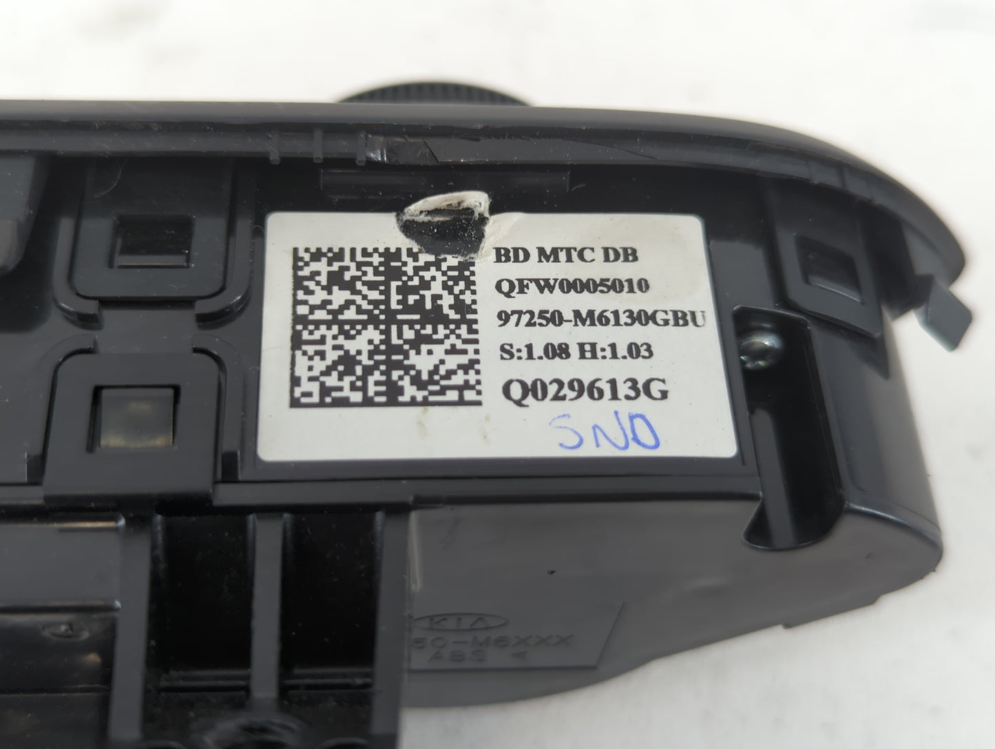 2019-2021 Kia Forte Climate Control Module Temperature AC/Heater Replacement P/N:97250-M6130GBU Fits Fits 2019 2020 2021 OEM