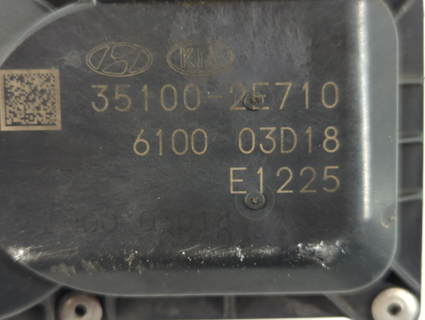 2020-2022 Kia Forte Throttle Body P/N:35100-2E710 Fits Fits 2020 2021 2022 OEM Used Auto Parts - Oemusedautoparts1.com