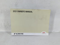 2021 Kia Forte Owners Manual Book Guide P/N:DLS4-EU11B OEM Used Auto Parts - Oemusedautoparts1.com