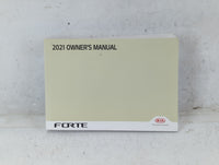 2021 Kia Forte Owners Manual Book Guide P/N:DLS4-EU11B OEM Used Auto Parts - Oemusedautoparts1.com
