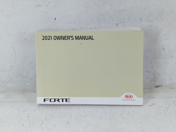 2021 Kia Forte Owners Manual Book Guide P/N:DLS4-EU11B OEM Used Auto Parts - Oemusedautoparts1.com