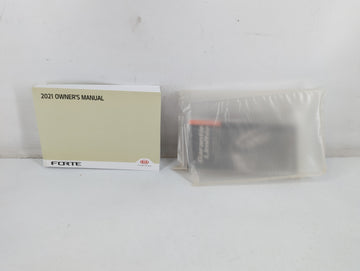 2021 Kia Forte Owners Manual Book Guide P/N:DLS4-EU14B OEM Used Auto Parts - Oemusedautoparts1.com