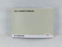 2021 Kia Forte Owners Manual Book Guide P/N:DLS4-EC12A OEM Used Auto Parts - Oemusedautoparts1.com