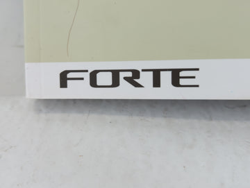 2021 Kia Forte Owners Manual Book Guide P/N:DLS4-EC12A OEM Used Auto Parts