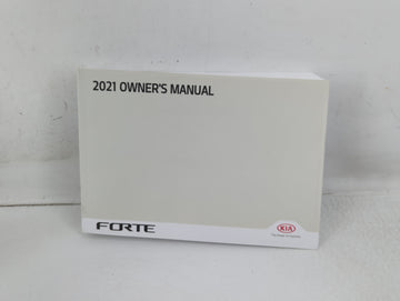 2021 Kia Forte Owners Manual Book Guide P/N:DLS4-EU06A OEM Used Auto Parts - Oemusedautoparts1.com