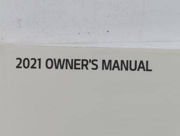 2021 Kia Forte Owners Manual Book Guide P/N:DLS4-EU06A OEM Used Auto Parts