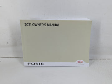 2021 Kia Forte Owners Manual Book Guide P/N:DLS4-EU16B OEM Used Auto Parts - Oemusedautoparts1.com