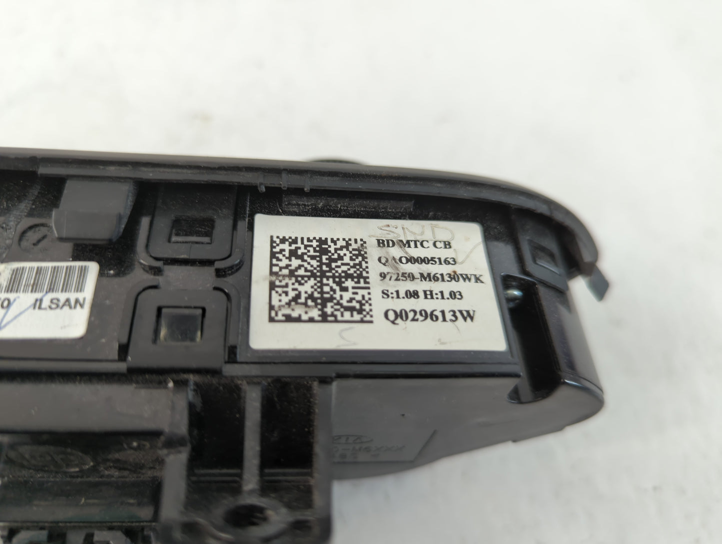 2019-2021 Kia Forte Climate Control Module Temperature AC/Heater Replacement P/N:97259-M6130WK Fits Fits 2019 2020 2021 OEM 
