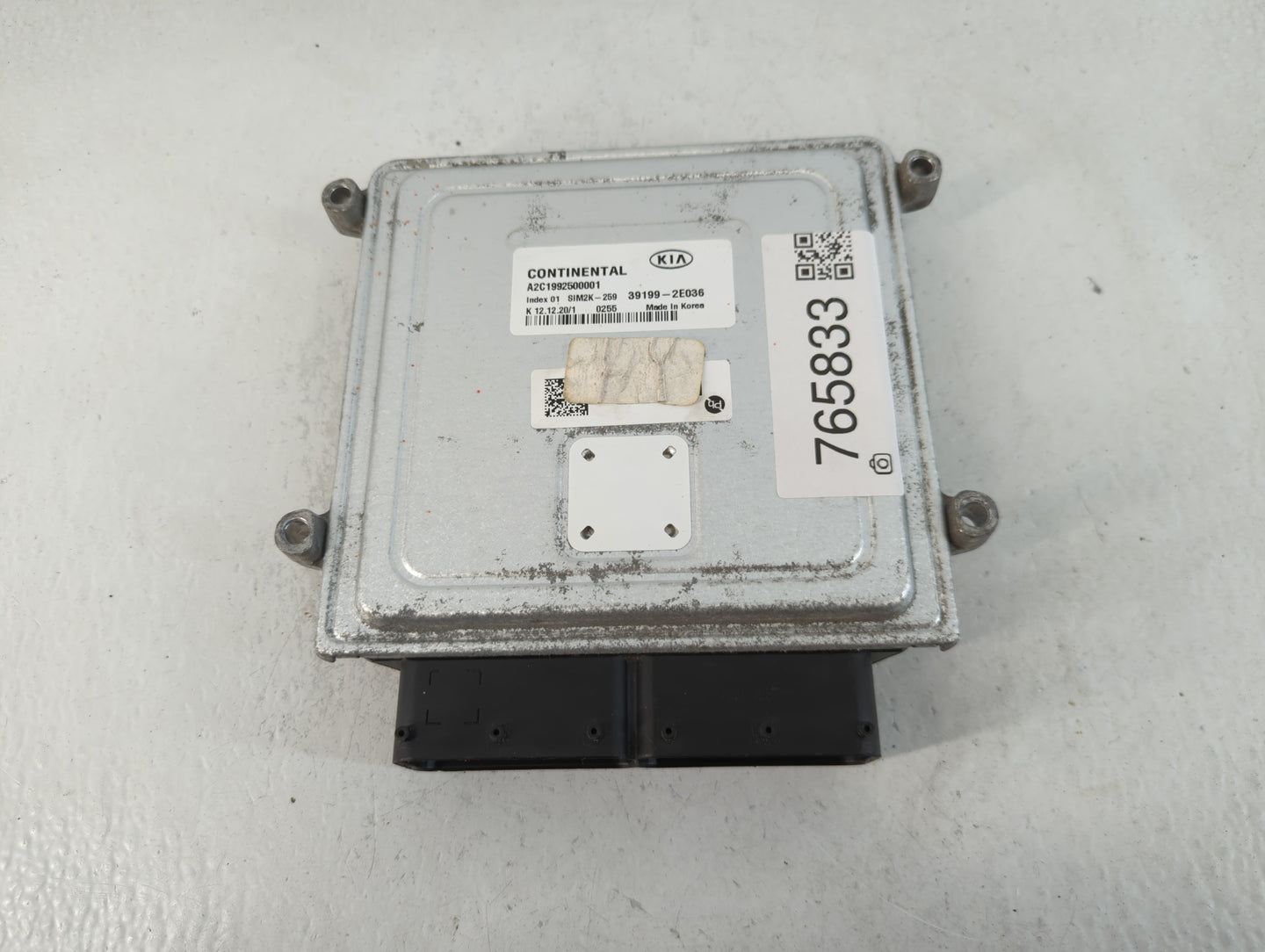 2019-2021 Kia Forte PCM Engine Control Computer ECU ECM PCU OEM P/N:39199-2E036 Fits Fits 2019 2020 2021 OEM Used Auto Parts
