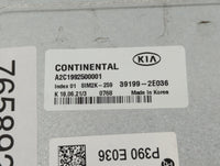2021 Kia Forte PCM Engine Control Computer ECU ECM PCU OEM P/N:39199-2E036 Fits OEM Used Auto Parts - Oemusedautoparts1.com