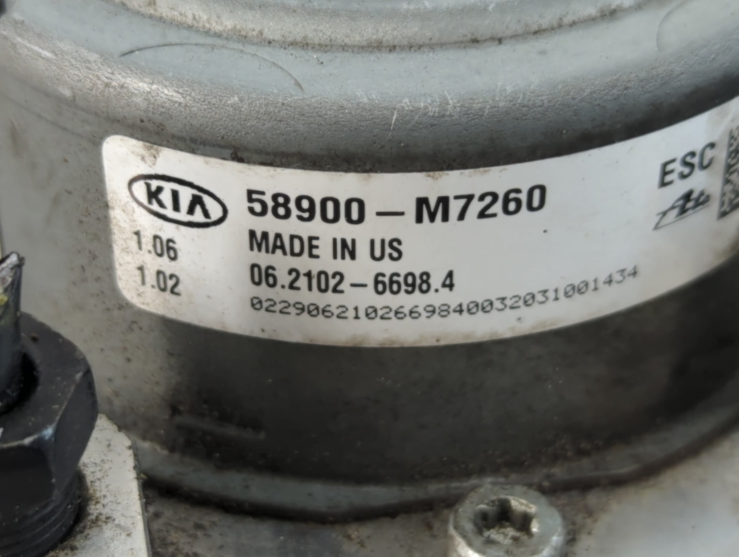2019-2021 Kia Forte ABS Pump Control Module Replacement P/N:58900-M7260 Fits Fits 2019 2020 2021 OEM Used Auto Parts - Oemus