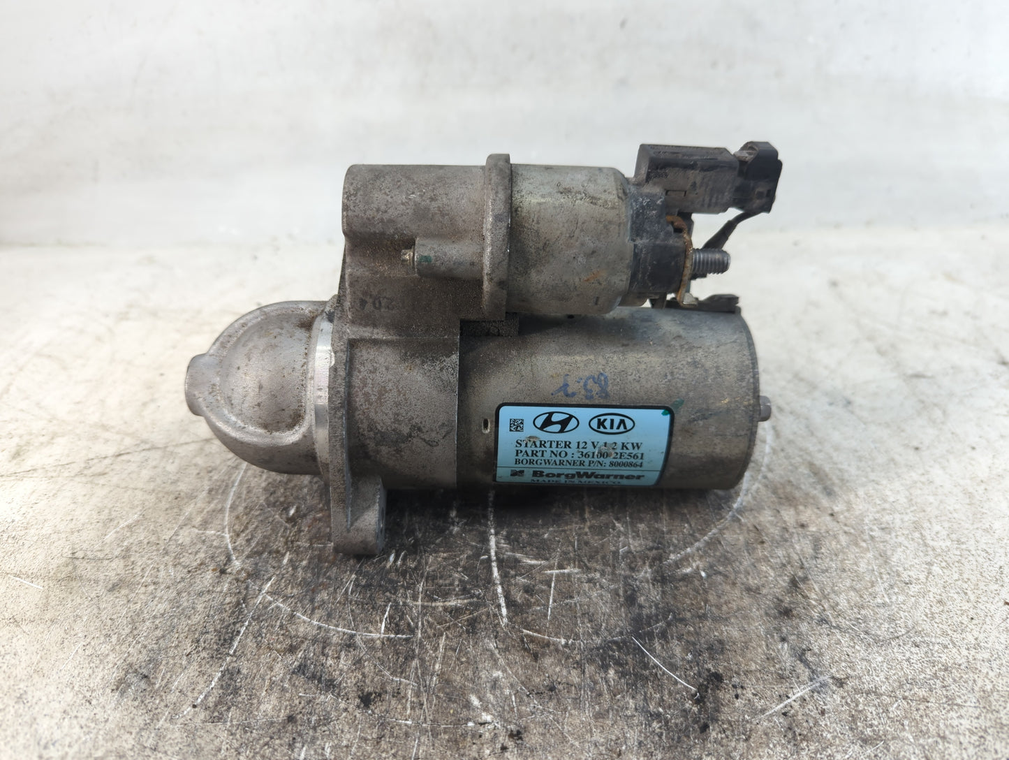 2017-2022 Kia Forte Car Starter Motor Solenoid OEM P/N:36100-2E561 Fits Fits 2017 2018 2019 2020 2021 2022 OEM Used Auto Par