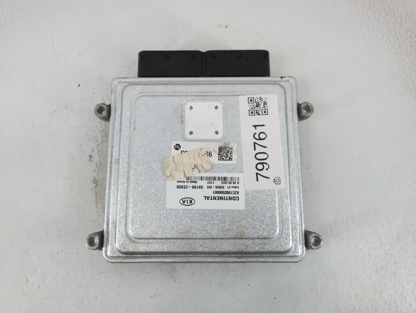 2019-2021 Kia Forte PCM Engine Control Computer ECU ECM PCU OEM P/N:39199-2E036 Fits Fits 2019 2020 2021 OEM Used Auto Parts