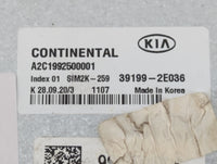 2019-2021 Kia Forte PCM Engine Control Computer ECU ECM PCU OEM P/N:39199-2E036 Fits Fits 2019 2020 2021 OEM Used Auto Parts