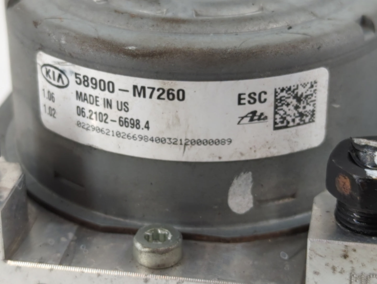 2019-2021 Kia Forte ABS Pump Control Module Replacement P/N:58900-M7260 Fits Fits 2019 2020 2021 OEM Used Auto Parts - Oemus
