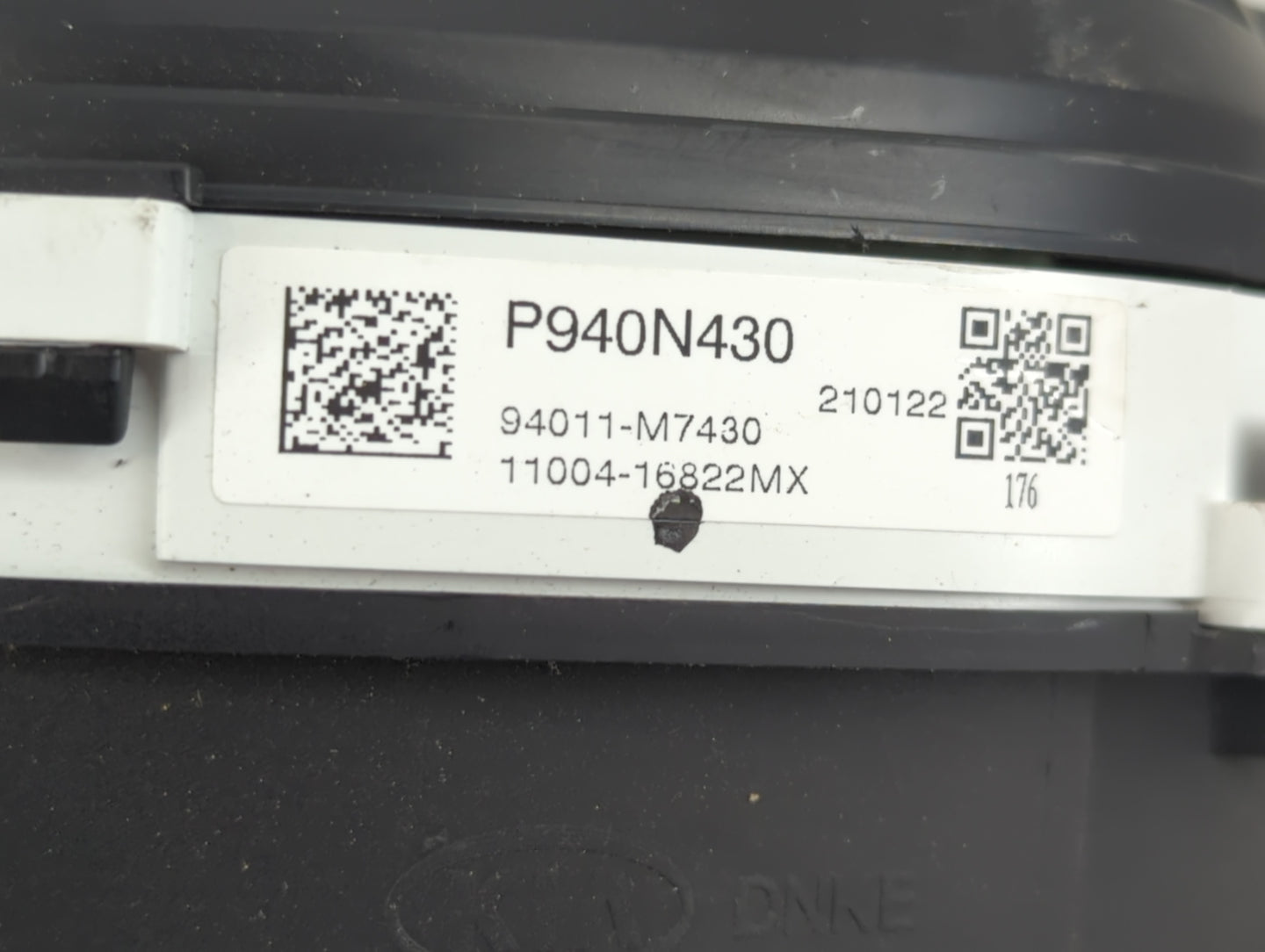 2019-2021 Kia Forte Instrument Cluster Speedometer Gauges P/N:P940N430 Fits Fits 2019 2020 2021 OEM Used Auto Parts - Oemuse