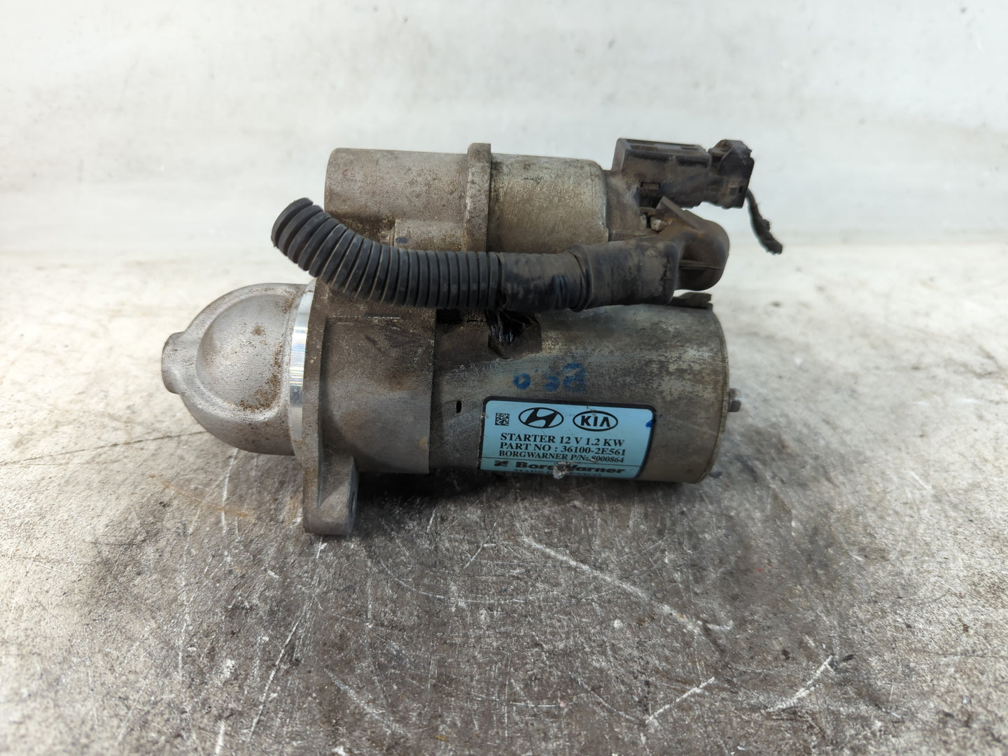 2017-2022 Kia Forte Car Starter Motor Solenoid OEM P/N:36100-2E561 Fits Fits 2017 2018 2019 2020 2021 2022 OEM Used Auto Par