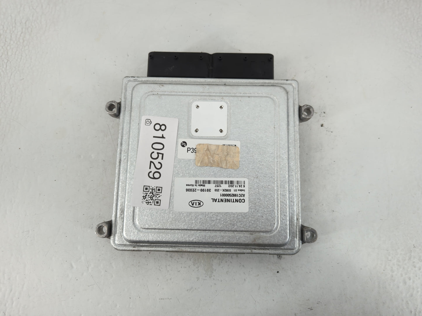 2020-2021 Kia Forte PCM Engine Control Computer ECU ECM PCU OEM P/N:39199-2E036 Fits Fits 2020 2021 OEM Used Auto Parts - Oe