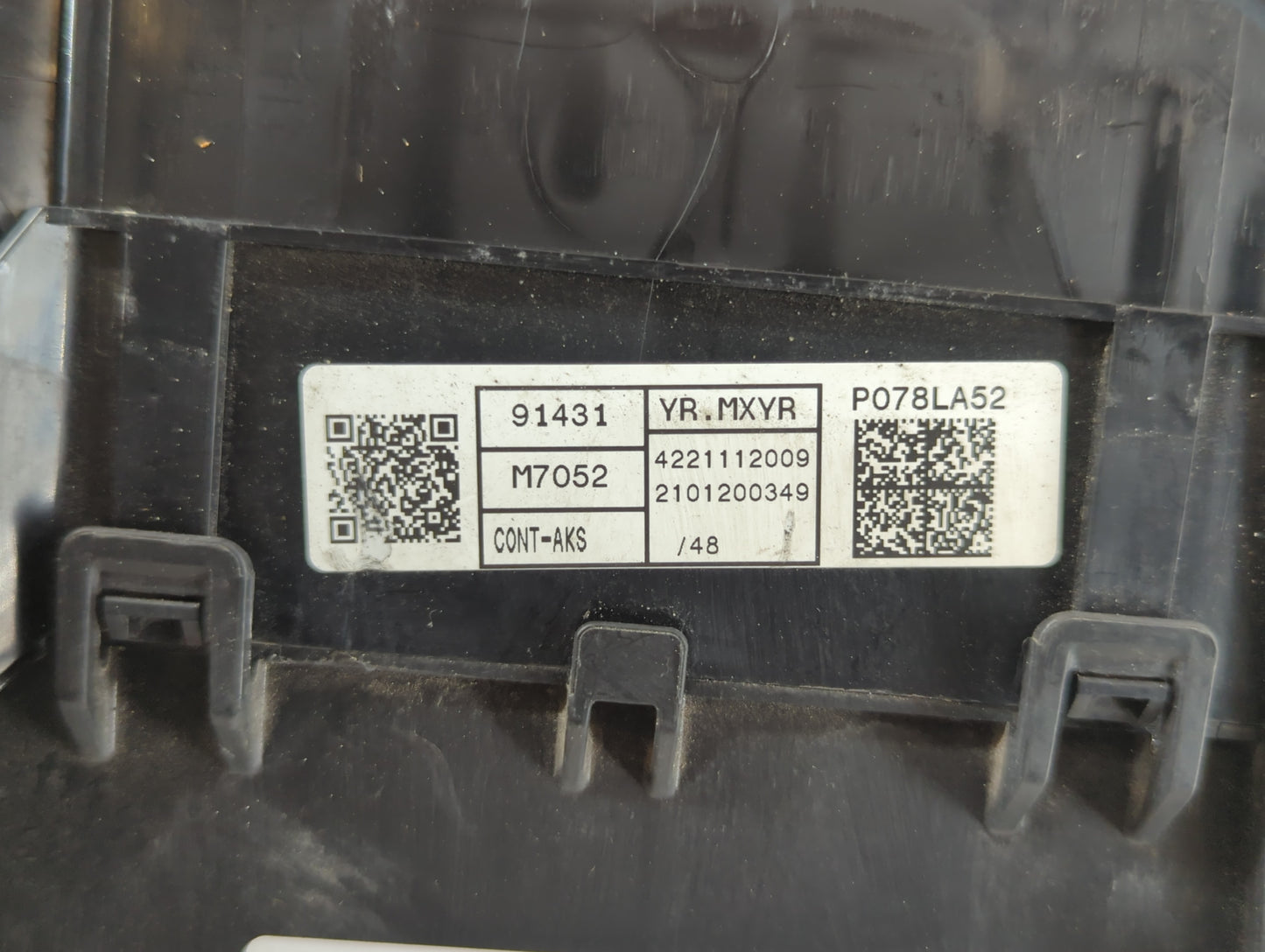 2021 Kia Forte Fusebox Fuse Box Panel Relay Module P/N:4221112009 P078LA52, 91431 M7052 Fits OEM Used Auto Parts - Oemusedau