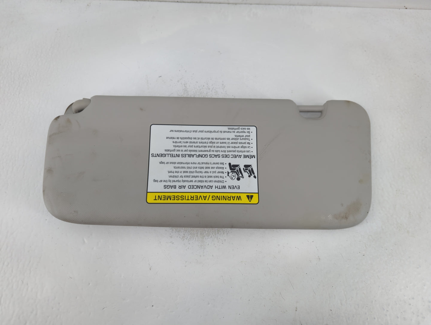 2019-2021 Kia Forte Sun Visor Shade Replacement Passenger Right Mirror Fits Fits 2019 2020 2021 OEM Used Auto Parts - Oemuse
