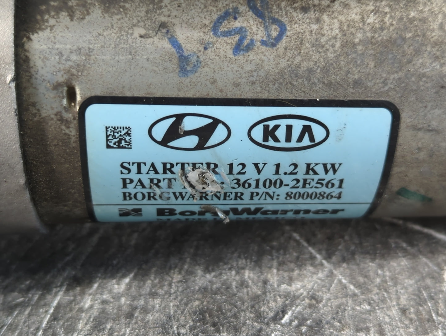 2017-2022 Kia Forte Car Starter Motor Solenoid OEM P/N:36100-2E561 Fits Fits 2017 2018 2019 2020 2021 2022 OEM Used Auto Par