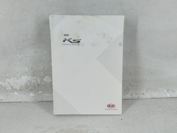 2021 Kia K5 Owners Manual Book Guide P/N:MEG5-EU07B OEM Used Auto Parts - Oemusedautoparts1.com