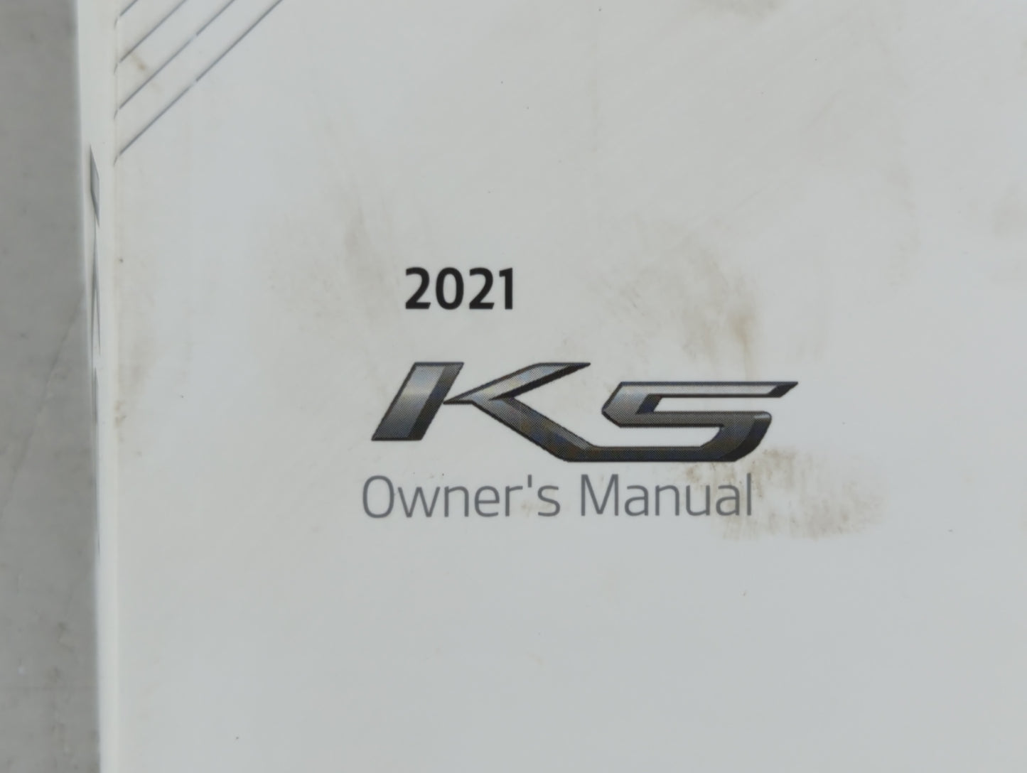 2021 Kia K5 Owners Manual Book Guide P/N:MEG5-EU07B OEM Used Auto Parts - Oemusedautoparts1.com