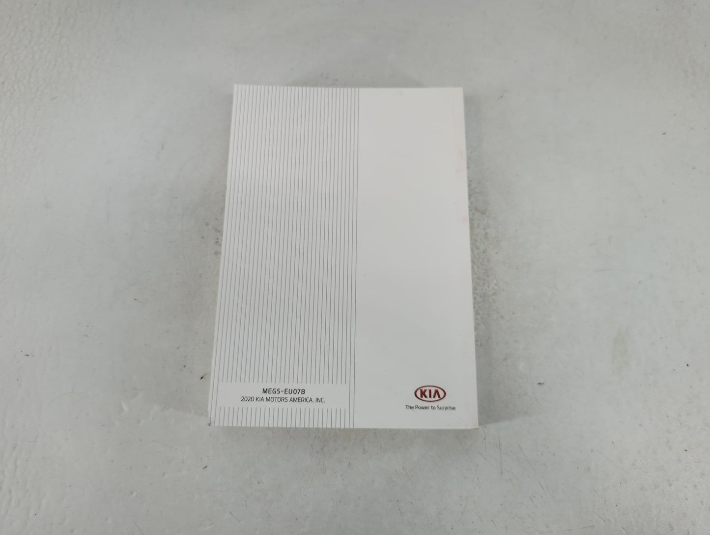 2021 Kia K5 Owners Manual Book Guide P/N:MEG5-EU07B OEM Used Auto Parts - Oemusedautoparts1.com