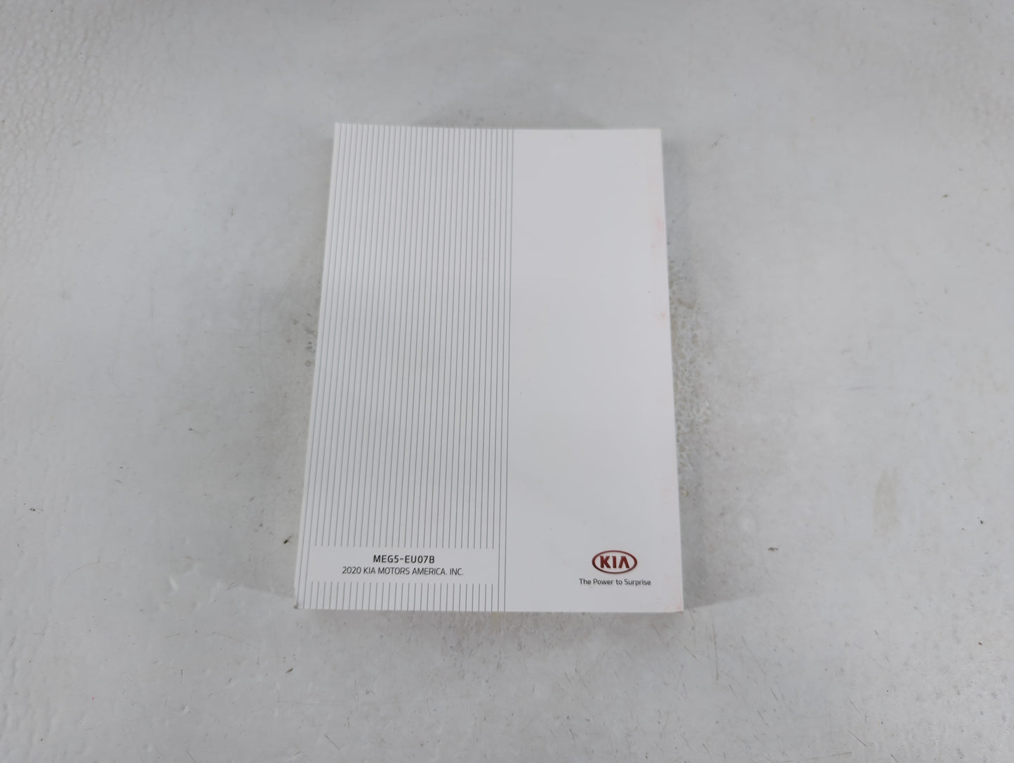 2021 Kia K5 Owners Manual Book Guide P/N:MEG5-EU07B OEM Used Auto Parts - Oemusedautoparts1.com