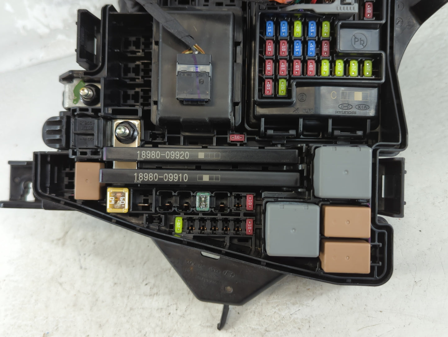 2021 Kia K5 Fusebox Fuse Box Panel Relay Module P/N:2202180948 91400L32000A Fits OEM Used Auto Parts - Oemusedautoparts1.com