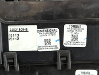 2021 Kia K5 Fusebox Fuse Box Panel Relay Module P/N:2202180948 91400L32000A Fits OEM Used Auto Parts - Oemusedautoparts1.com