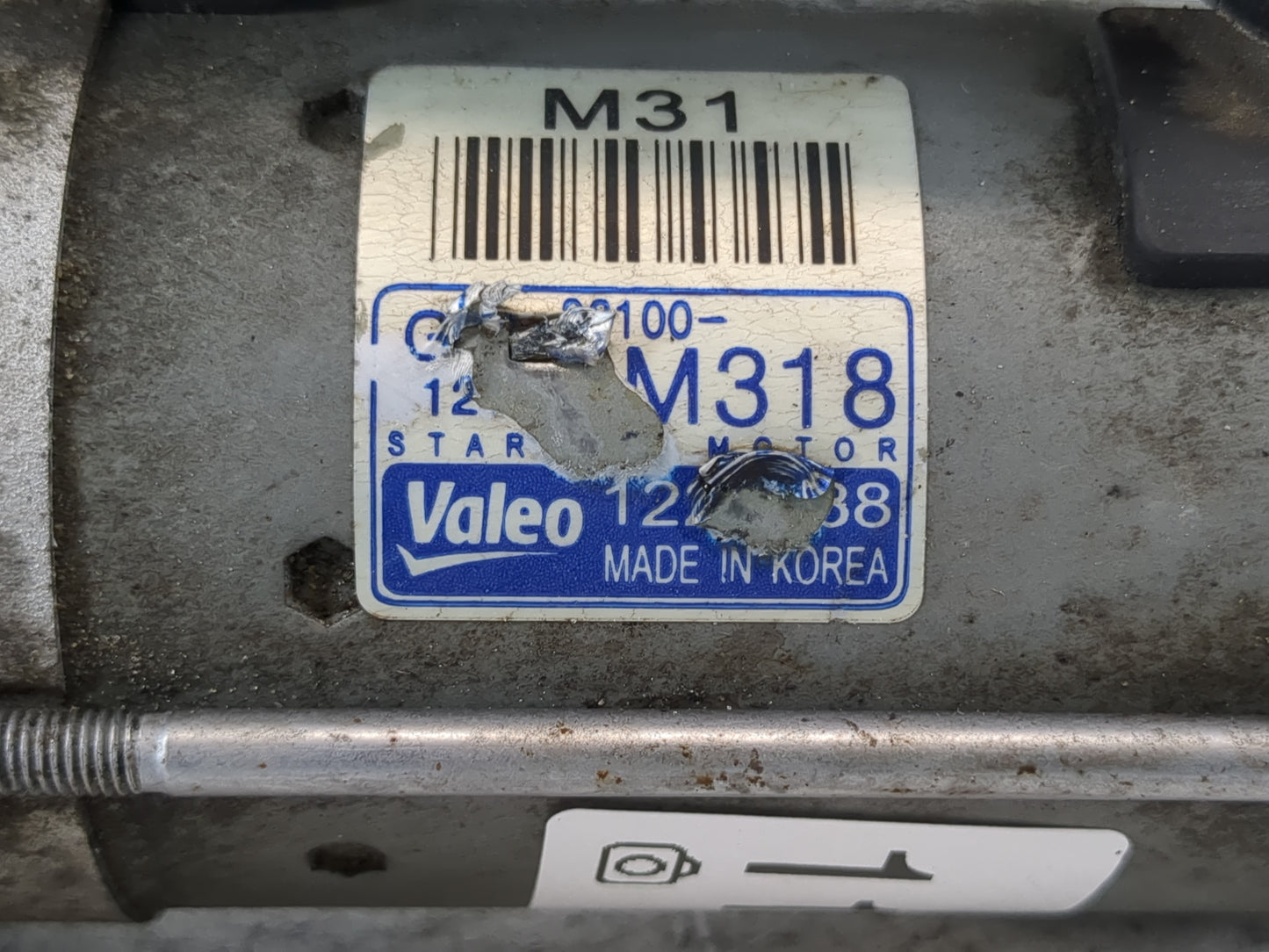 2021 Kia K5 Car Starter Motor Solenoid OEM P/N:36100-2M318 Fits Fits 2022 OEM Used Auto Parts - Oemusedautoparts1.com