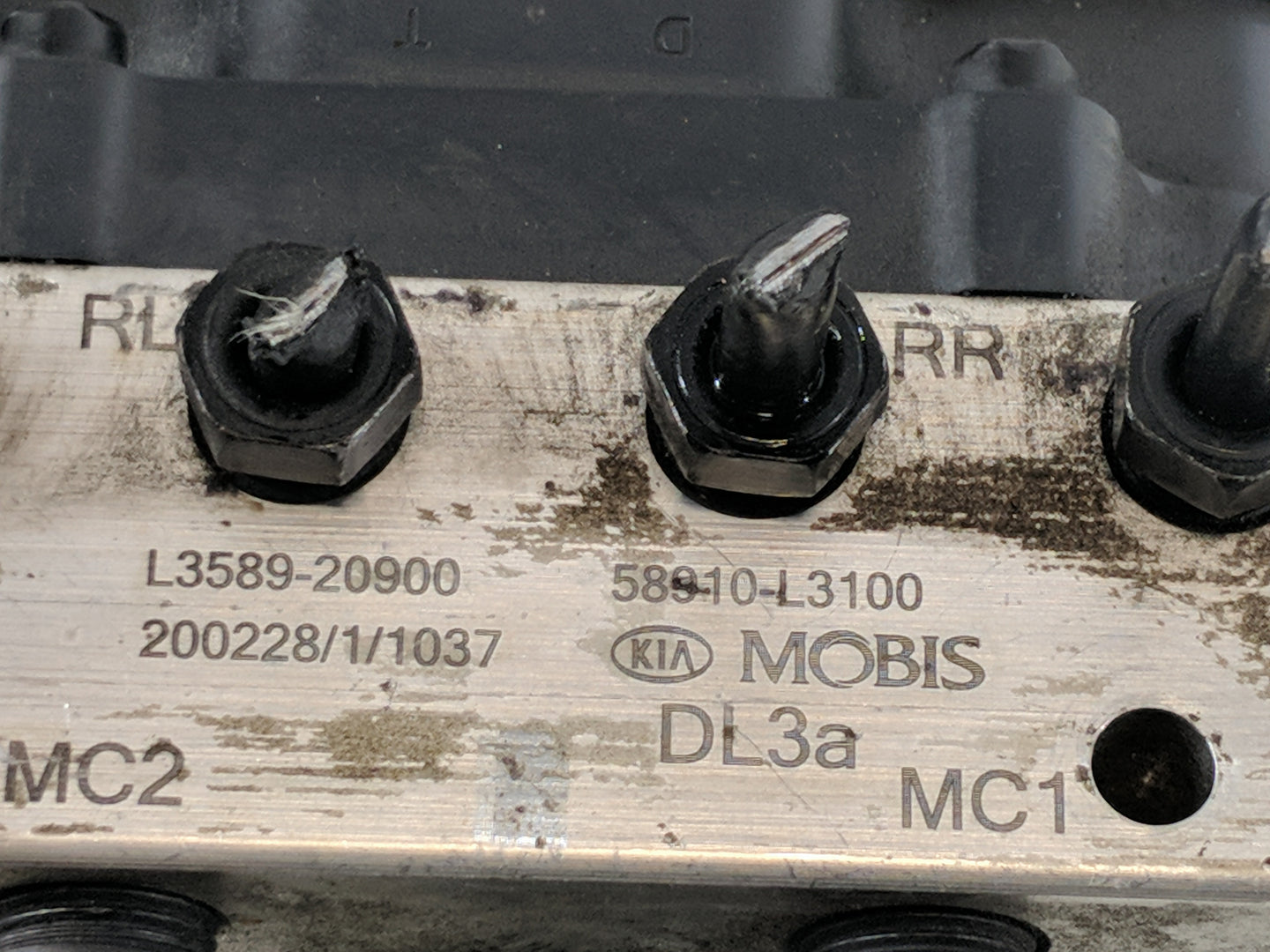 2021 Kia K5 ABS Pump Control Module Replacement P/N:58910-L3100 L3589-20900 Fits OEM Used Auto Parts - Oemusedautoparts1.com