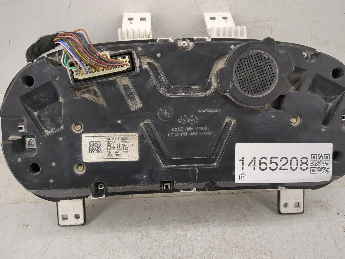 2021 Kia K5 Instrument Cluster Speedometer Gauges P/N:94011-L3020 P285302L Miles: Fits OEM Used Auto Parts - Oemusedautopart