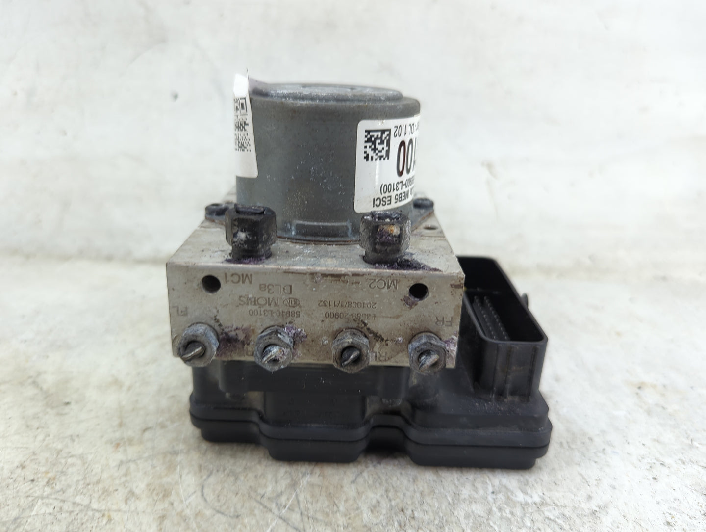 2021 Kia K5 ABS Pump Control Module Replacement P/N:58910-L3100 L3S8-20800, F0J1103A6C1, F0J1KA00432, 0265250800, 0265950712
