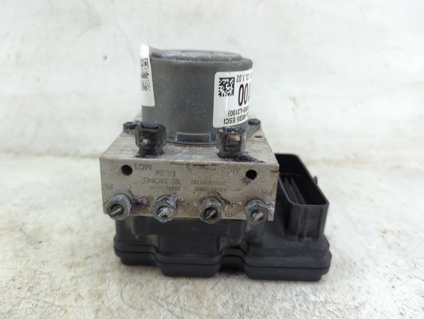 2021 Kia K5 ABS Pump Control Module Replacement P/N:58910-L3100 L3S8-20800, F0J1103A6C1, F0J1KA00432, 0265250800, 0265950712