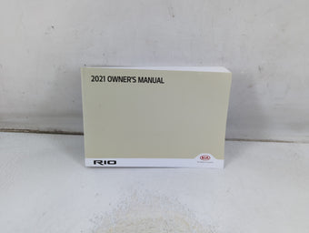compare product 2021 Kia Rio Owners Manual Book Guide P/N:H9S5-EU0OA OEM Used Auto Parts