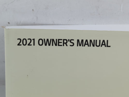 2021 Kia Rio Owners Manual Book Guide P/N:H9S5-EU0OA OEM Used Auto Parts