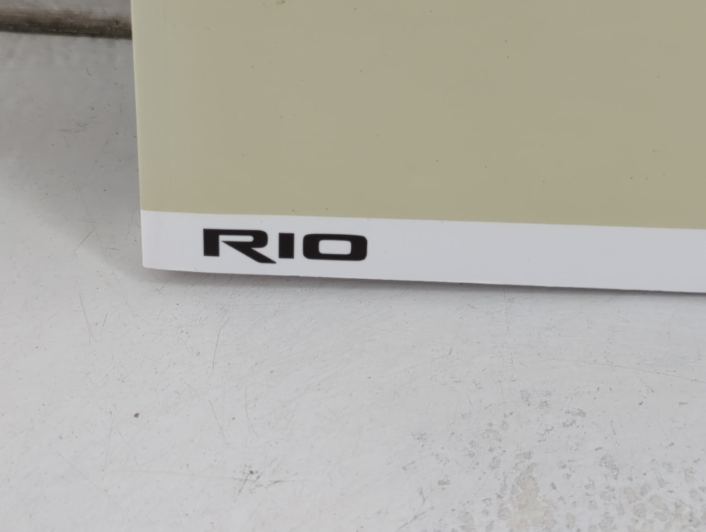 2021 Kia Rio Owners Manual Book Guide P/N:H9S5-EU0OA OEM Used Auto Parts - Oemusedautoparts1.com
