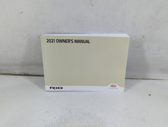 compare product 2021 Kia Rio Owners Manual Book Guide P/N:H9S5-EU16A OEM Used Auto Parts