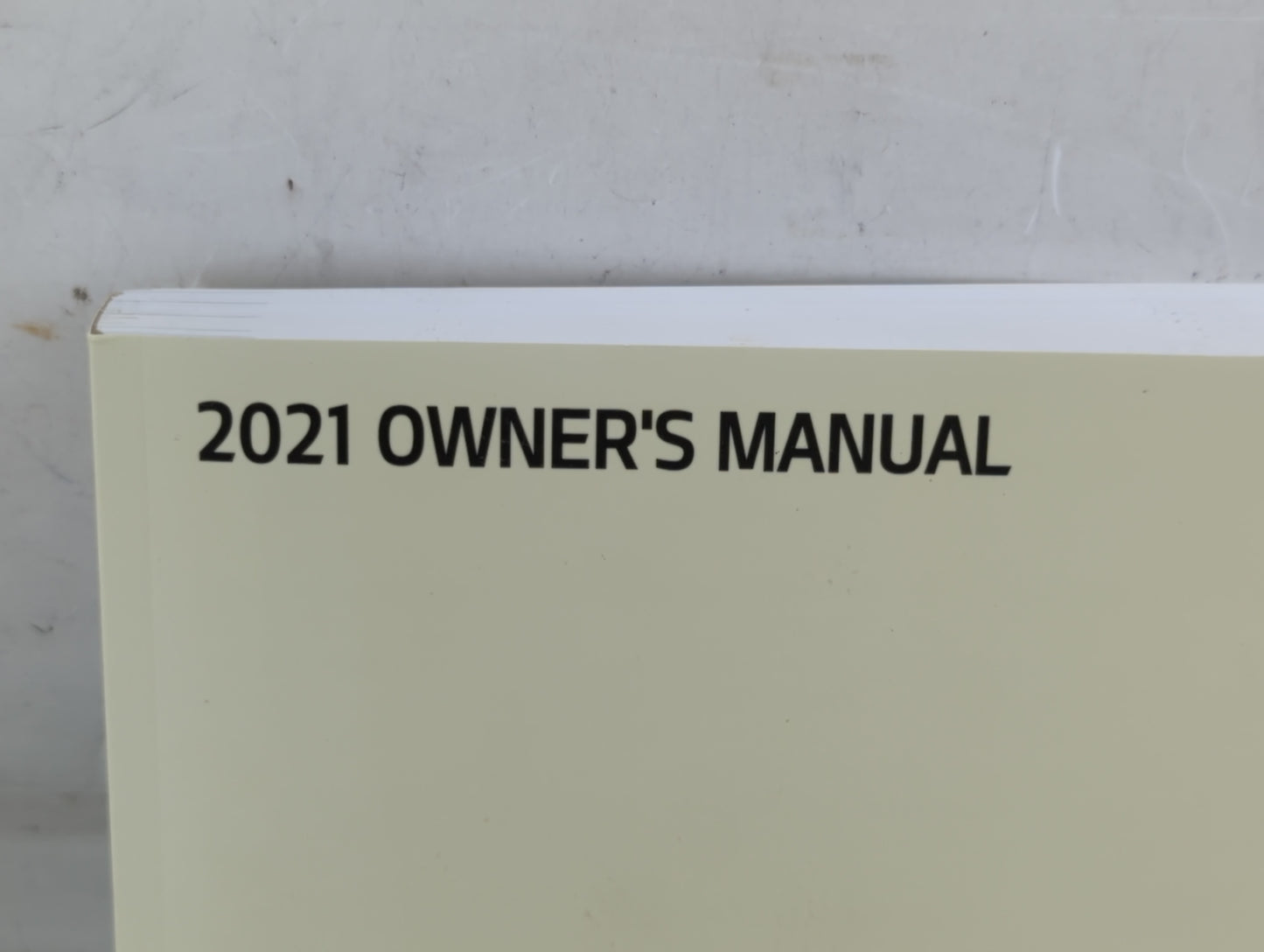 2021 Kia Rio Owners Manual Book Guide P/N:H9S5-EU16A OEM Used Auto Parts - Oemusedautoparts1.com