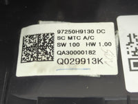 2021 Kia Rio Climate Control Module Temperature AC/Heater Replacement P/N:97250H9130 Fits OEM Used Auto Parts - Oemusedautop