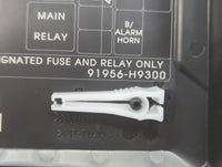 2020 Kia Rio Fusebox Fuse Box Panel Relay Module P/N:91956-H9300 Fits OEM Used Auto Parts - Oemusedautoparts1.com